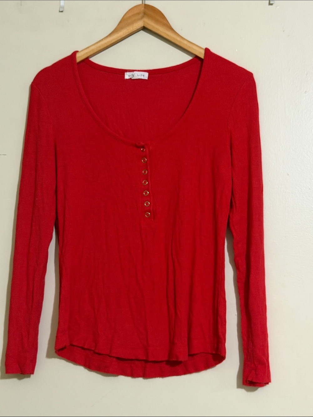 Socialite super soft long sleeve top